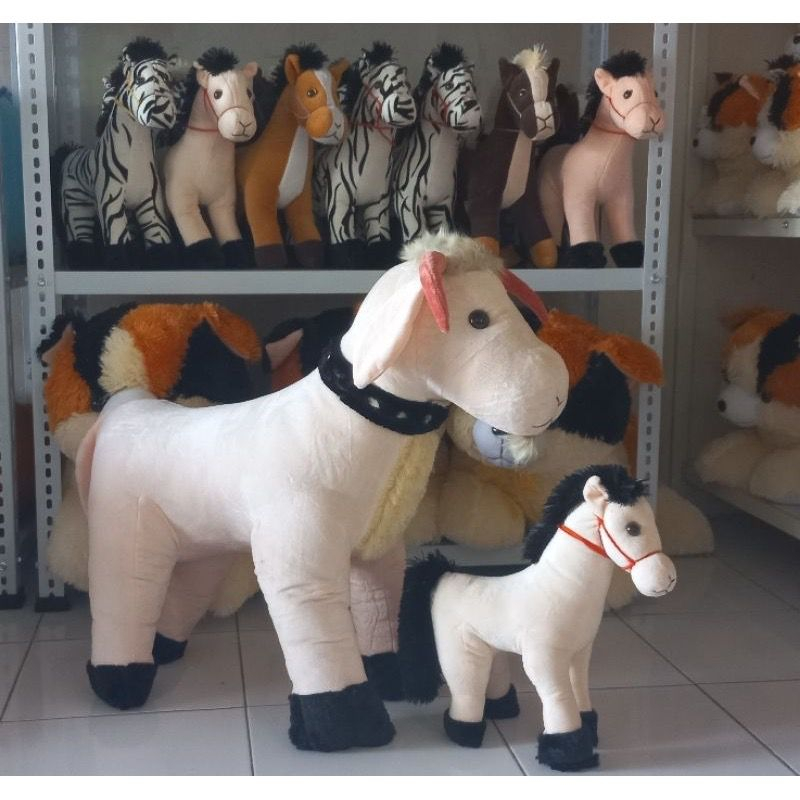 SNI ! Boneka Kuda Jumbo 1,1 Meter Standing berdiri Premium 1m