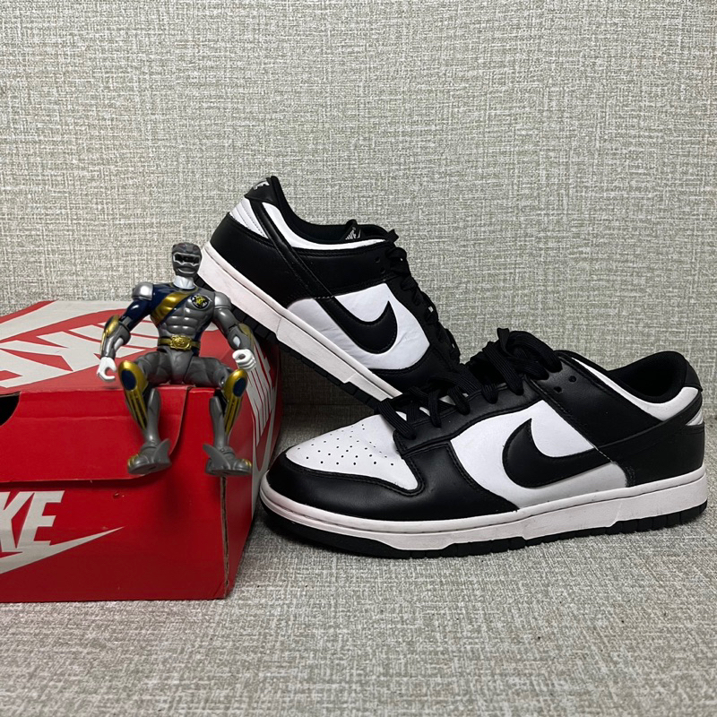 Nike Dunk Low Black White Second / Preloved Original