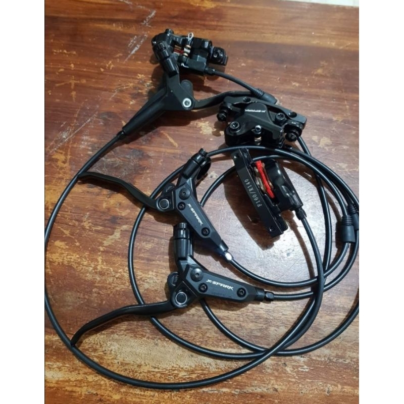 brake set rem hidrolik x spark