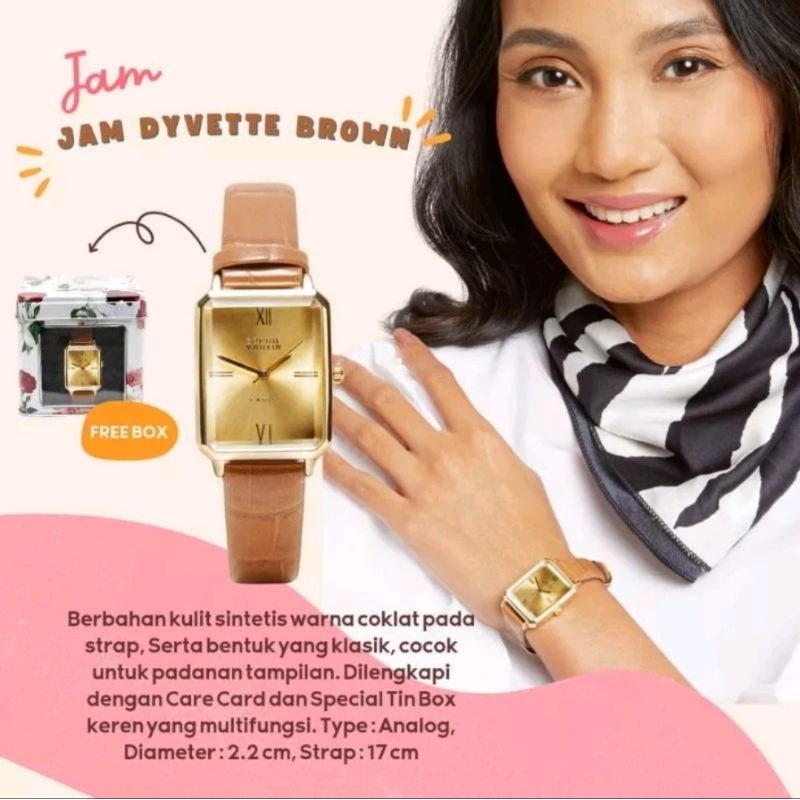 SOPHIE MARTIN Jam Tangan Wanita DYVETTE BROWN Sophie Martin Paris