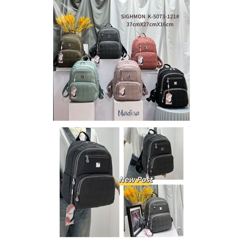 Tas Ransel wanita sighmon madina  k -5073-121 import ori