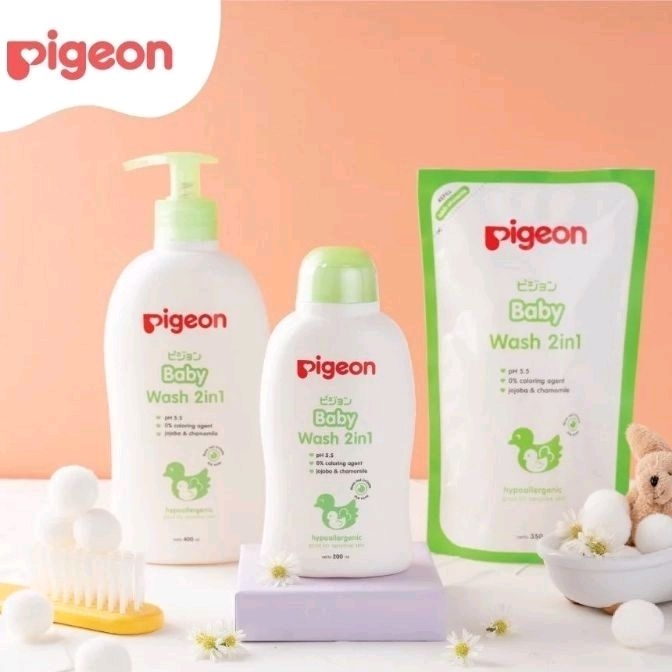 Pigeon Baby Wash Chamomile 2in1 Hypoallergenic - Sabun Bayi