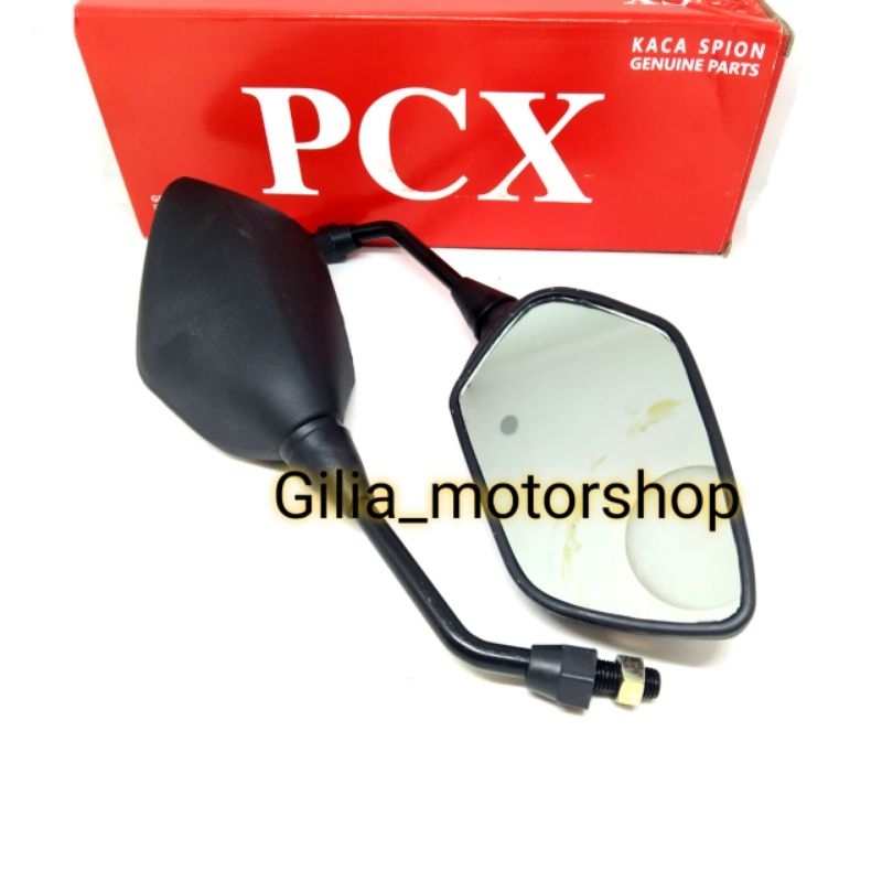 Spion Standar Model PCX mirror putih datar Drat PCX