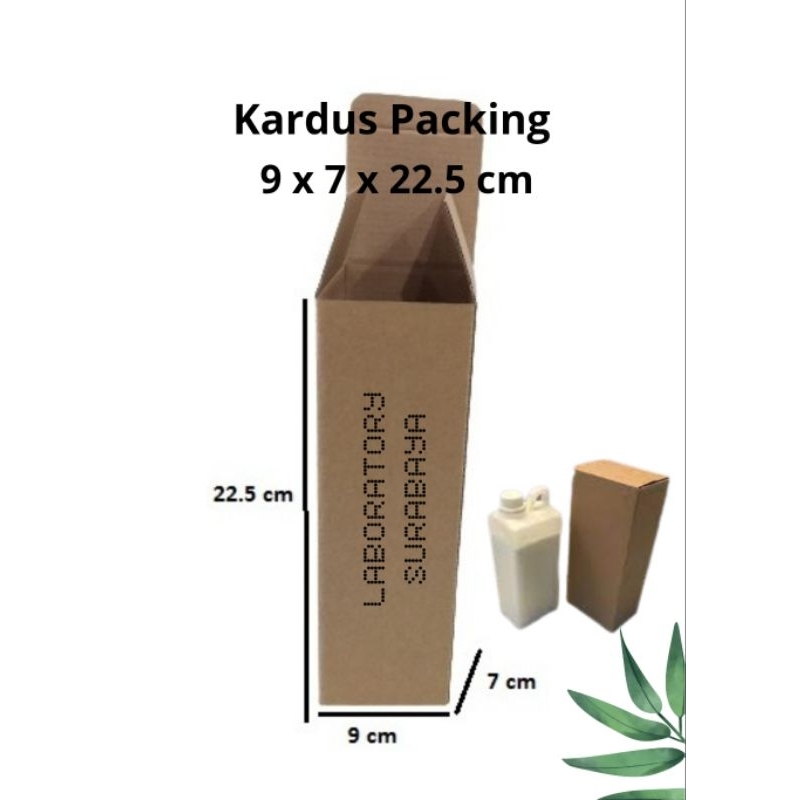 

Kardus packing 9x7x22.5cm