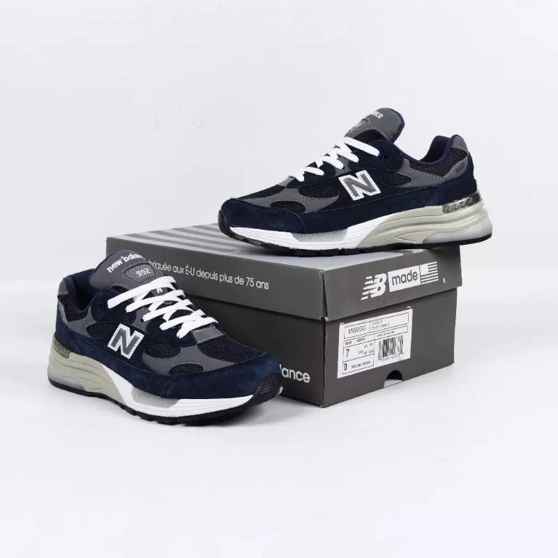 SNEAKERS NB M992GG NAVY GREY 100% BNIB