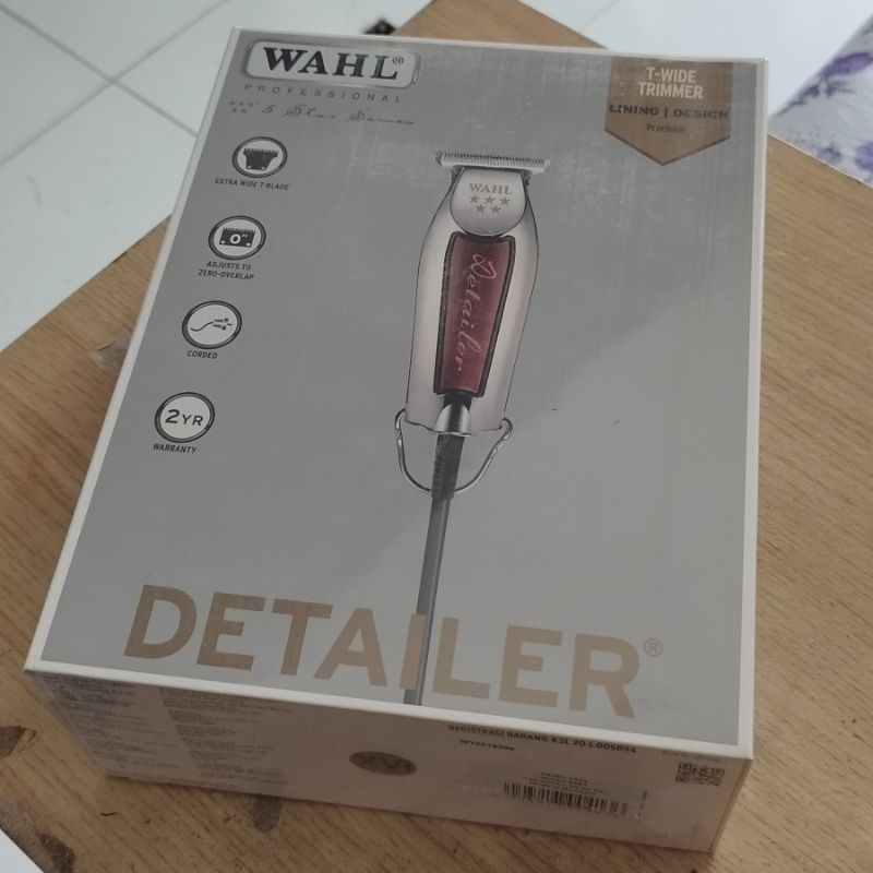 detaler wahl trimer wahl 5star corded original baru segel