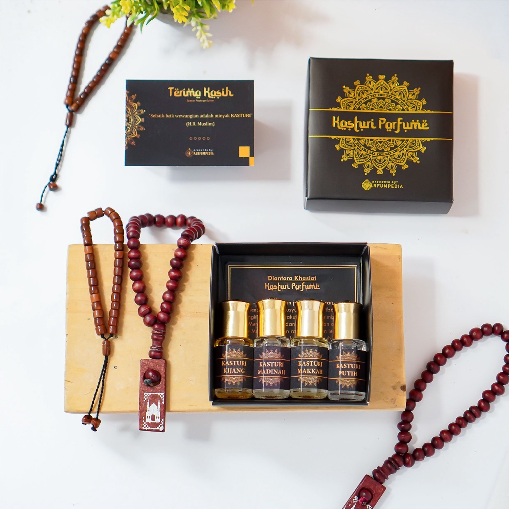 KASTURI PARFUME Paket Special /Parfum Sholat Pria / Paket Kasturi Parfum / Parfum Sholat Kasturi (Ka