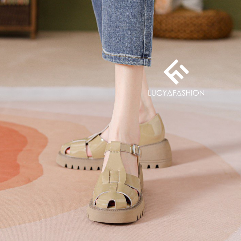 Wedges Wanita Import Terbaru Sepatu Tali Kekinian 41199