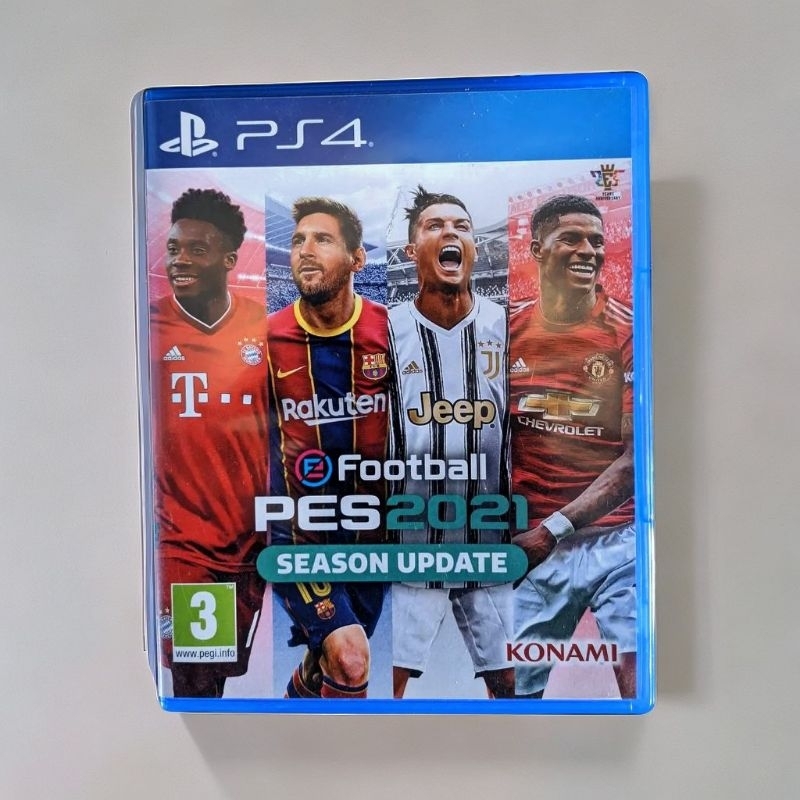 Kaset PS4 eFootball PES 2021 Season Update BD Games Bekas/Used/Second