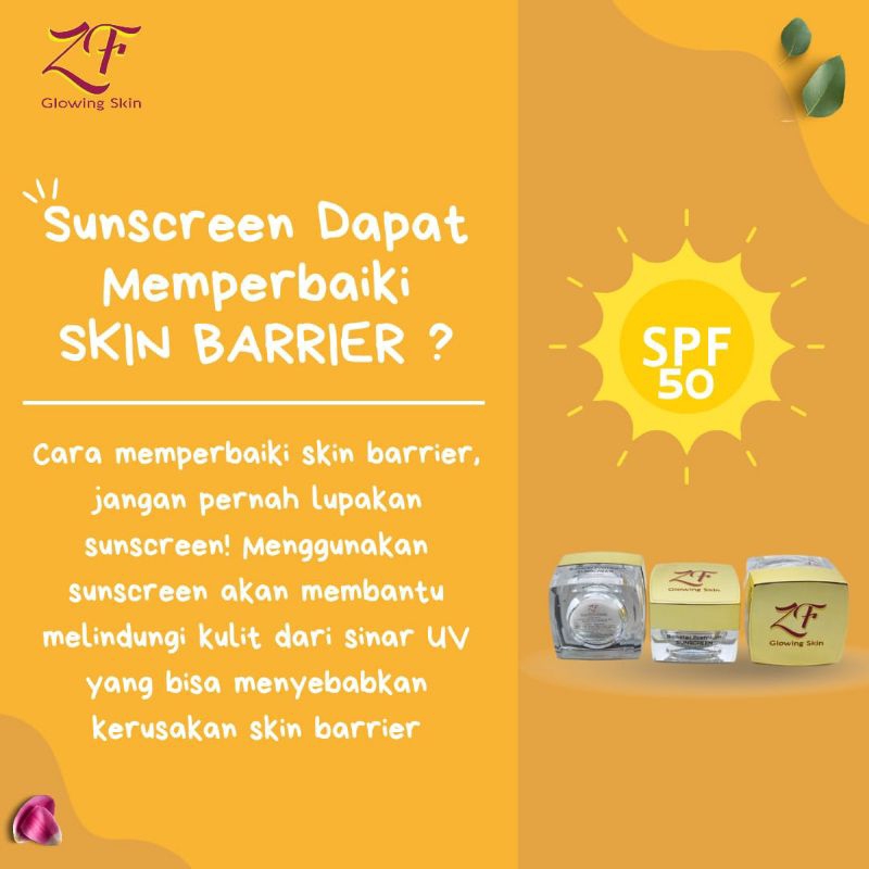 sunscreen zf glowingskin