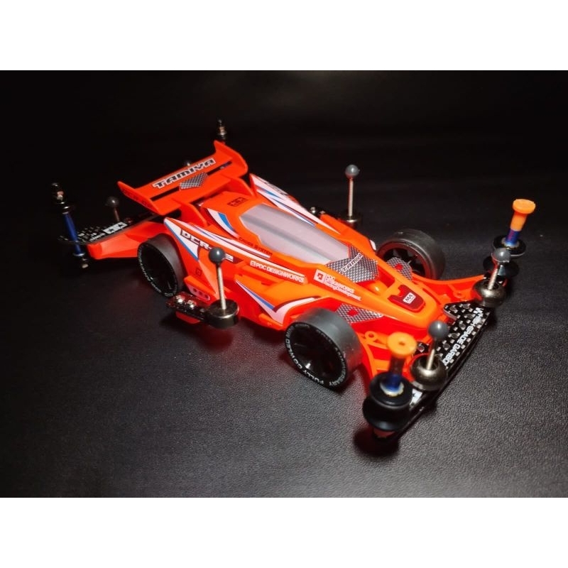 TAMIYA DCR 02 ORIGINAL ORANGE CUSTOM BMAX
