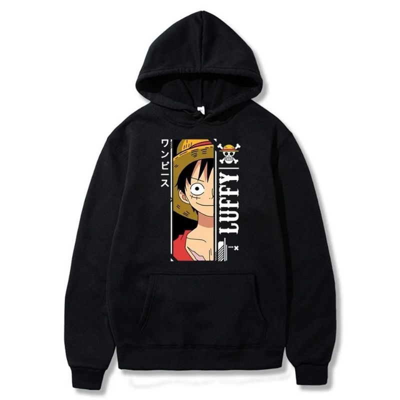 hoodie anime luffy one piece V2 ready S M L XL XXL XXXL XXXXL big size