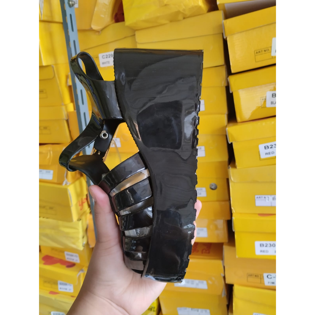 Sandal jelly wanita plato import 778 sepatu sandal model terbaru