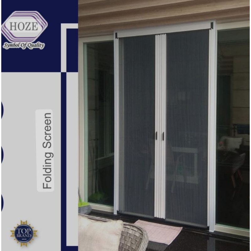 folding screen pintu I pintu kasa nyamuk sliding ukuran custom