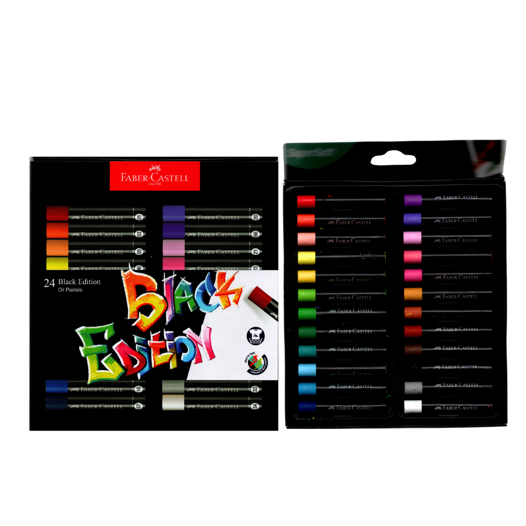 

Crayon Faber Castel / Oil Pastel Black Edition 24 Warna 220024