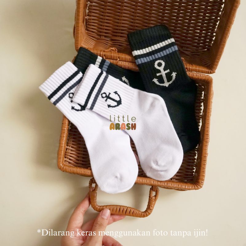 Little Arash | SEAN SOCKS Batch 3 | Kaos kaki anak oldschool