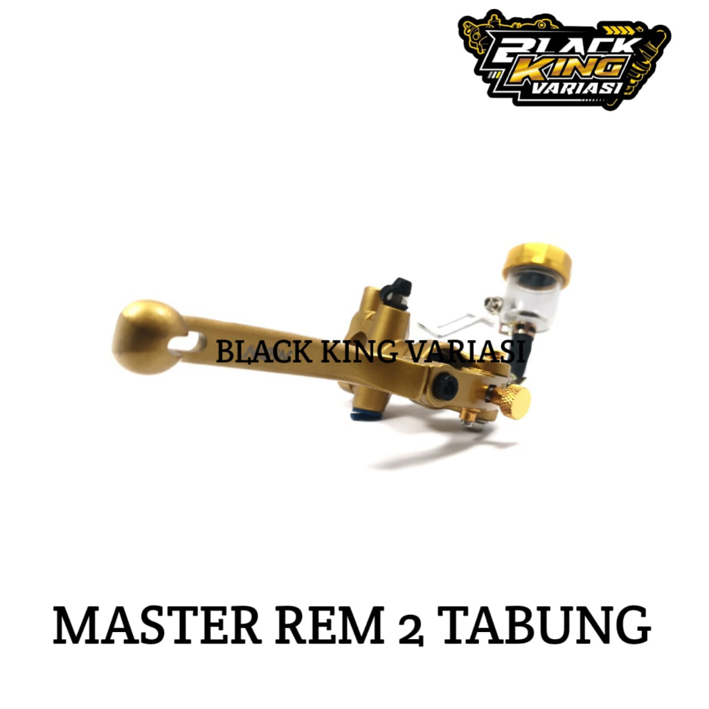 Master Rem 2 Tabung Full Cnc Full Warna Master Rem Corsa Full Gold Master Rem Motor Handle Motor Universal