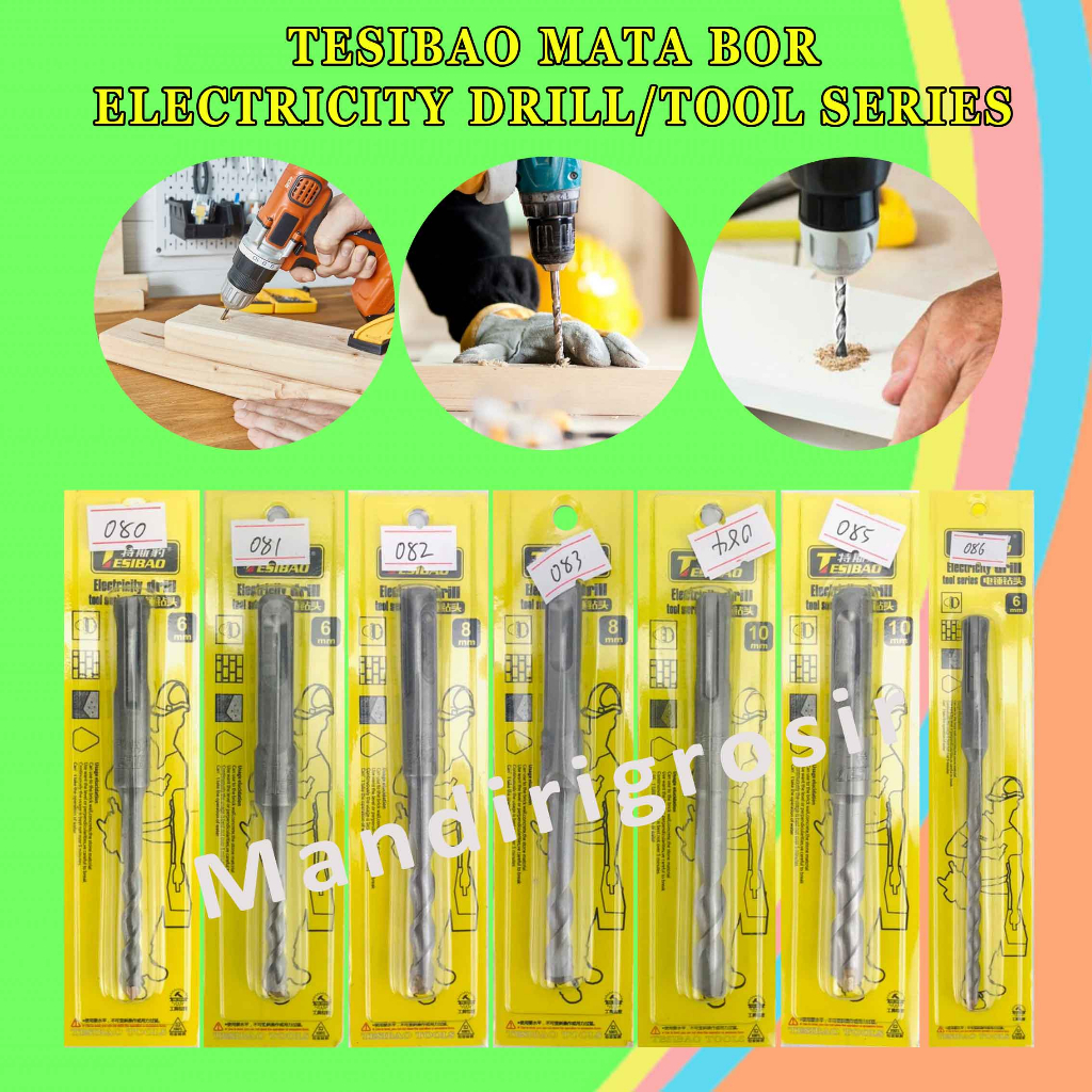 Mata Bor Beton * Tesibon * Tools Series * Mata Bor Electric Drill