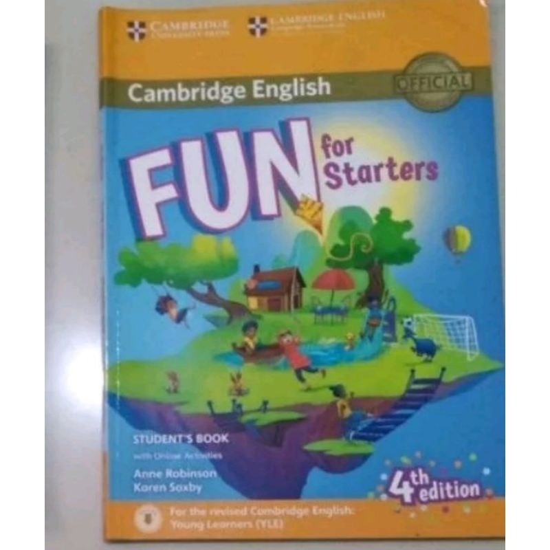 

Buku Fun For Movers 4th Edition Kelas 1 dan 2 Penabur BPK Bilingual Preloved