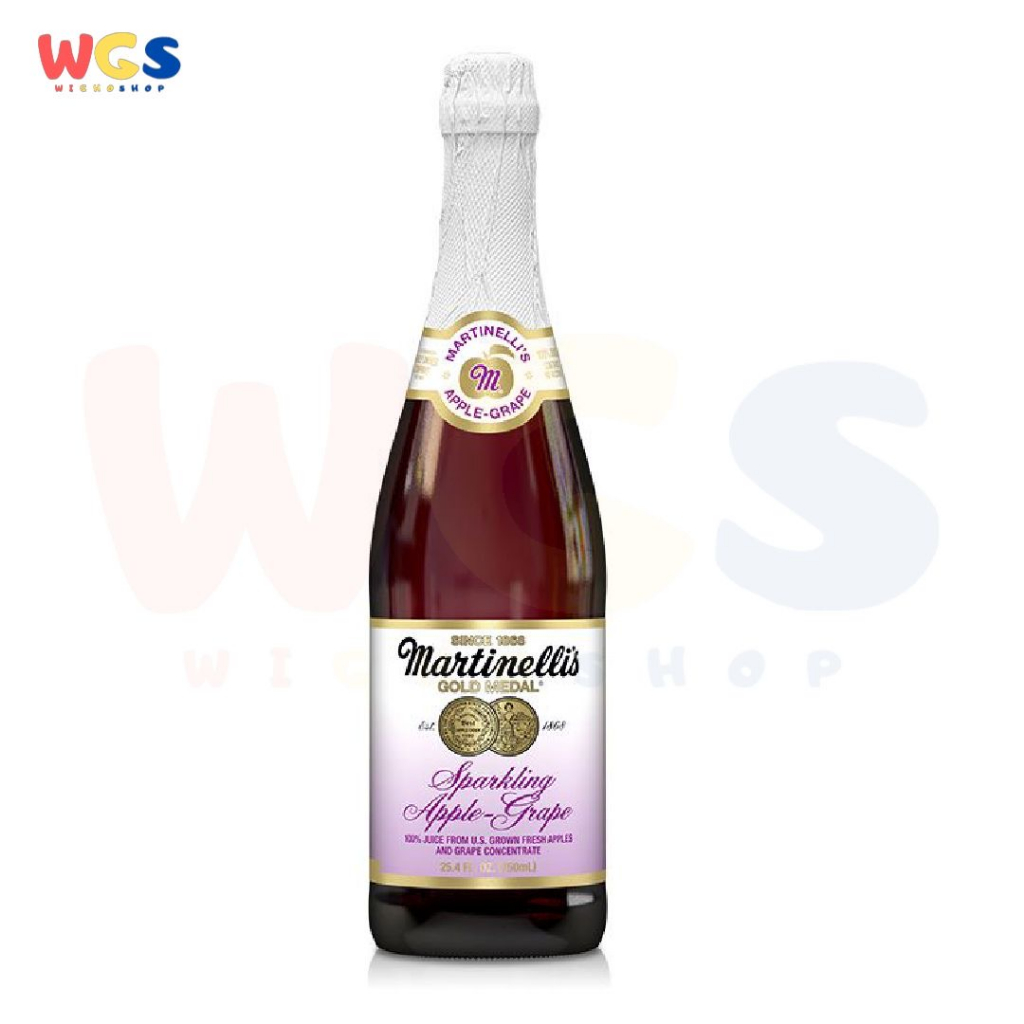 Martinelli's  Gold Medal Sparkling Apple Grape Juice 25.4 fl Oz 750ml