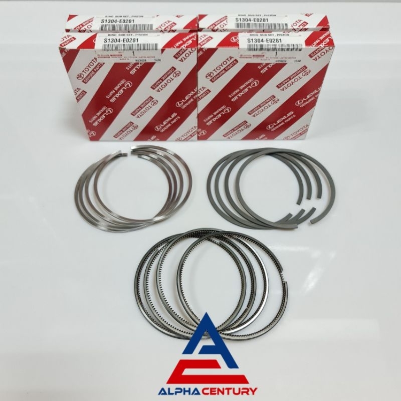 RING PISTON SET HINO DUTRO HT 125 HT125 GARANSI 1 BULAN