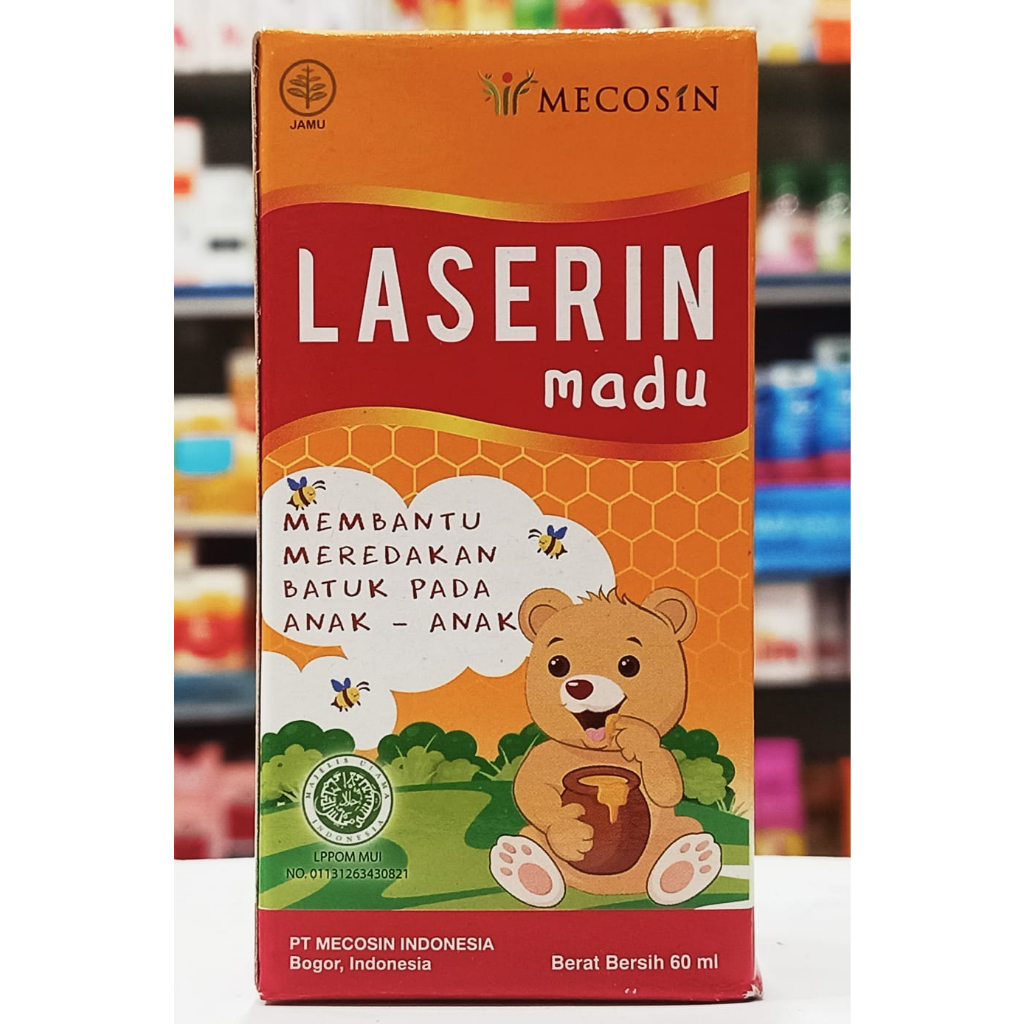 Laserin Madu Anak Sirup 60ml - Obat Batuk Anak