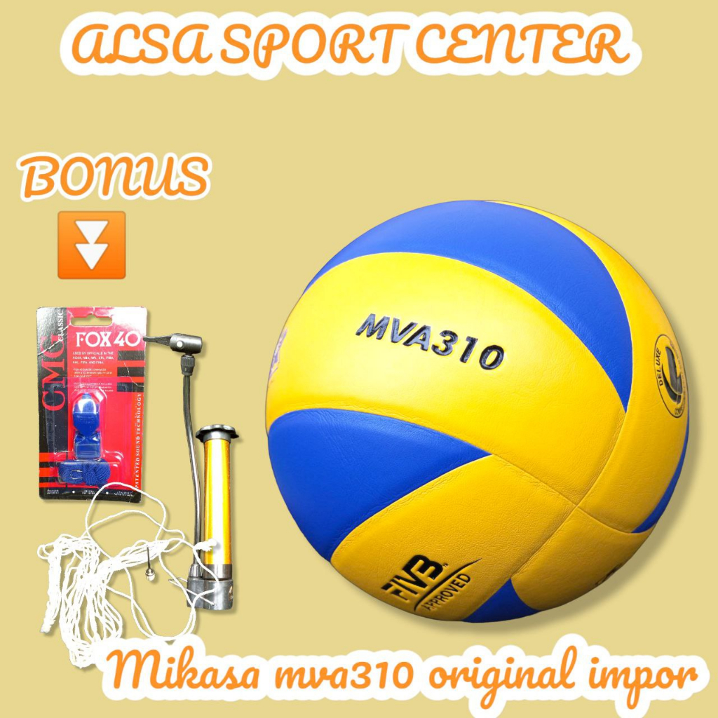 Bola Voli Proliga Mikasa Mva310 Impor Japan Lembut Tidak Panas