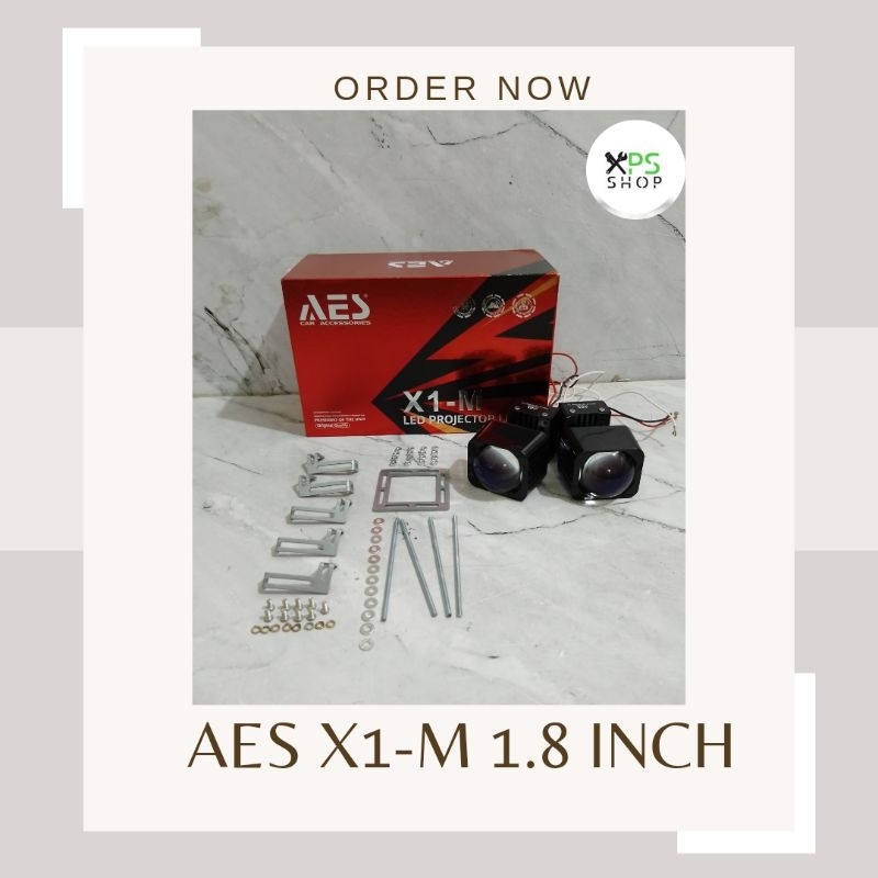 Biled Aes Mini X1-M Laser 1.8 inch,Matrix Biled With Flat Output