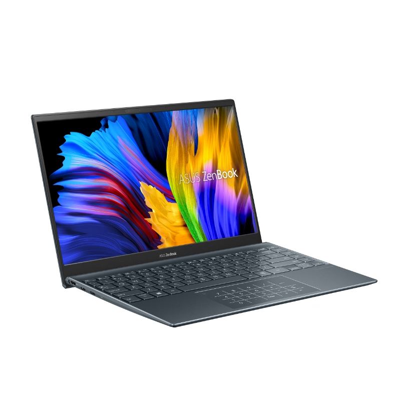 Laptop Asus Zenbook UM425UAZ Amd Ryzen 7 5700u Ram16gb Ssd512Gb FHD IPS Windows 11 dan office 2021 Original