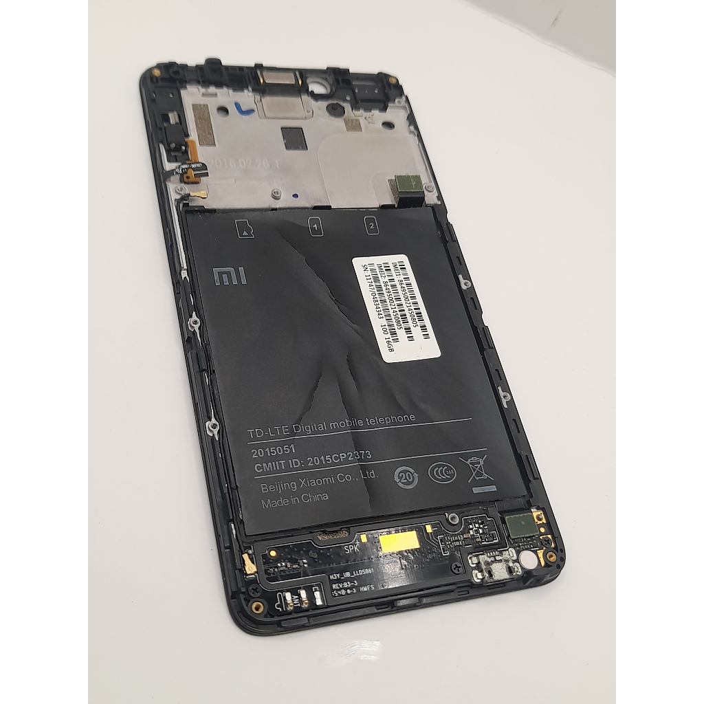 FRAME LCD XIAOMI REDMI NOTE 2 ORI COPOTAN SET PART LAIN