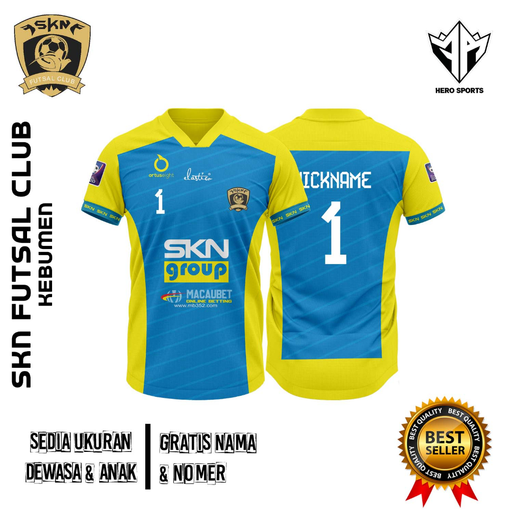 Jersey SKN FC Kebumen Full Printing