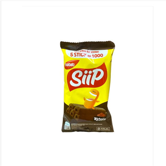 

Nabati Siip Cokelat - Netto 12gr