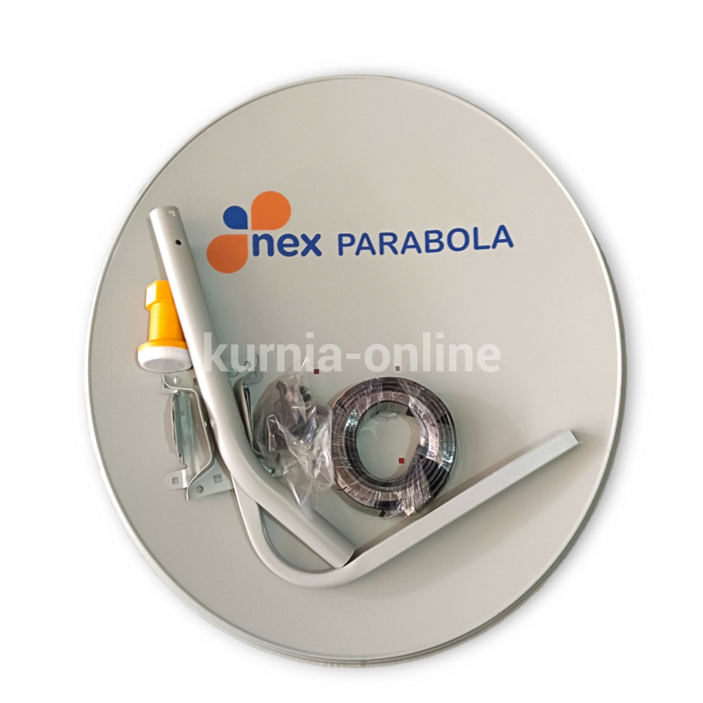 Parabola mini odu paket 60cm lengkap kabel lnb tanpa receiver