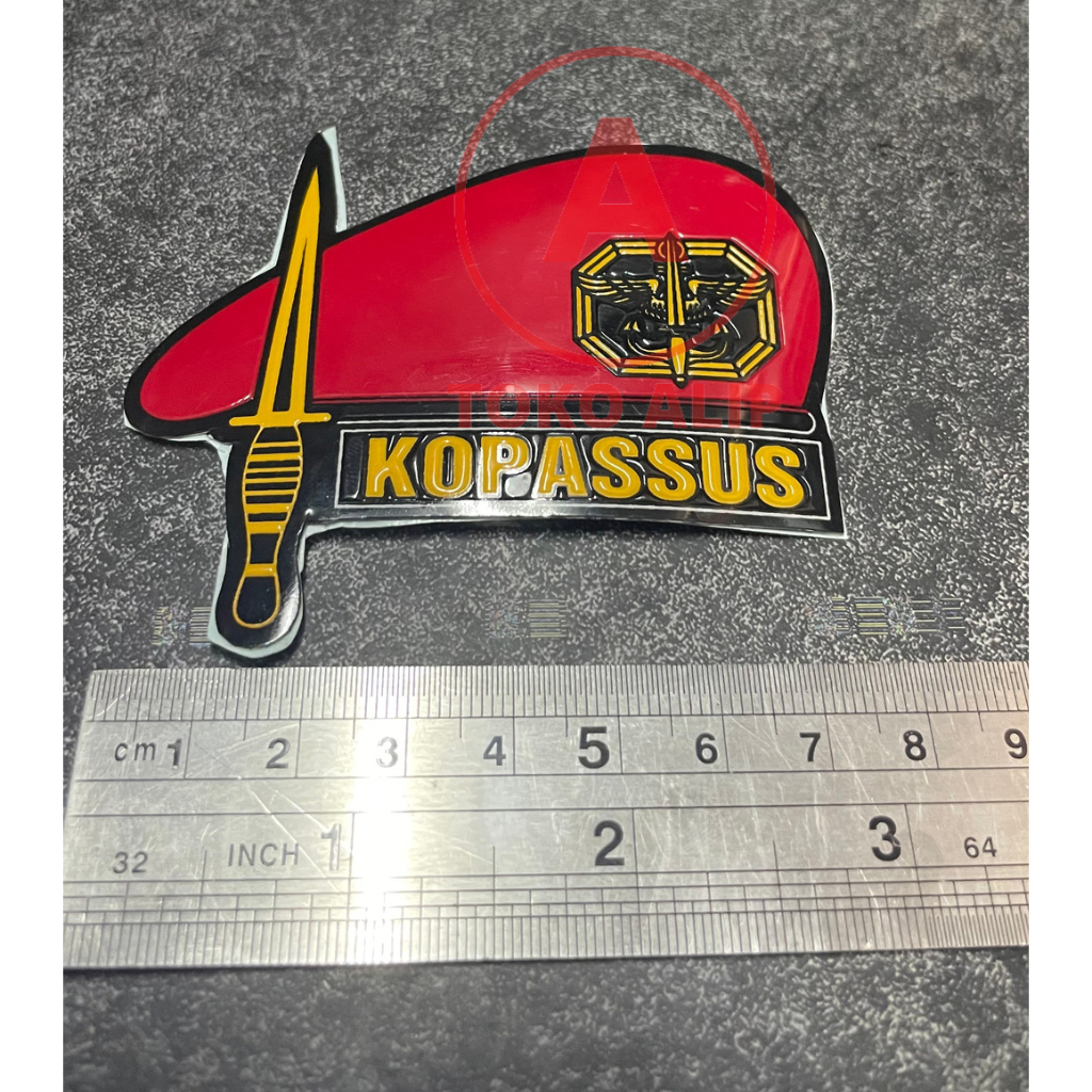 Sticker Kopassus Baret Sticker Kopassus Stiker Kopassus Stiker Mobil