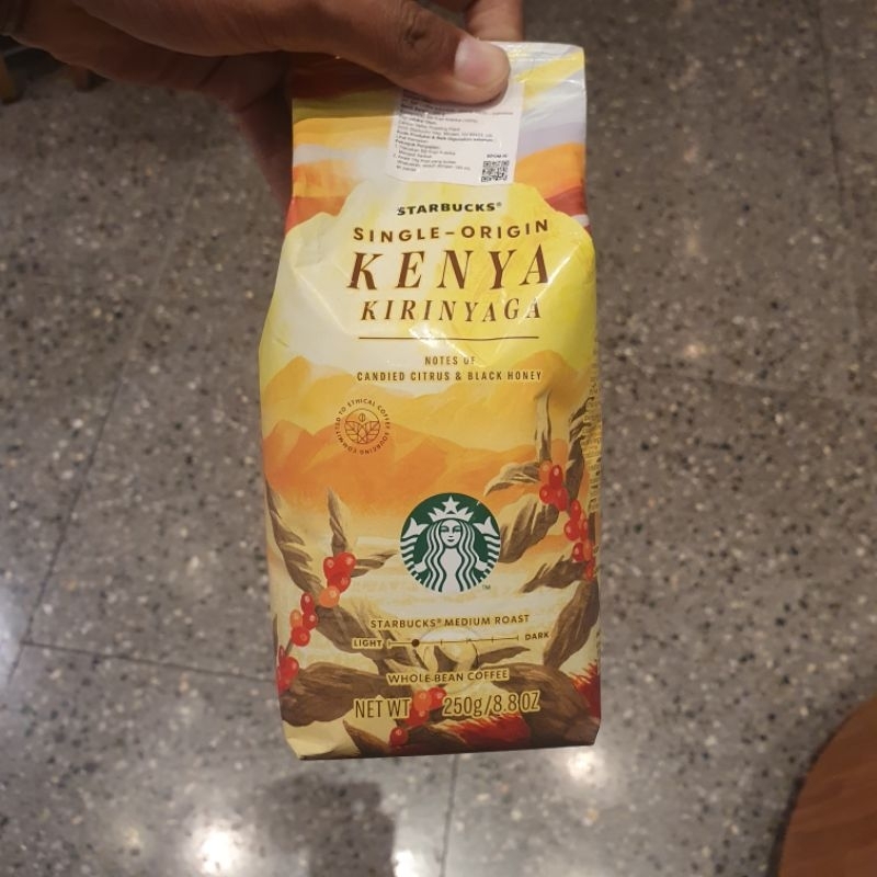 

Starbucks Whole Bean Single Origin Kenya Kirinyaga 250gr