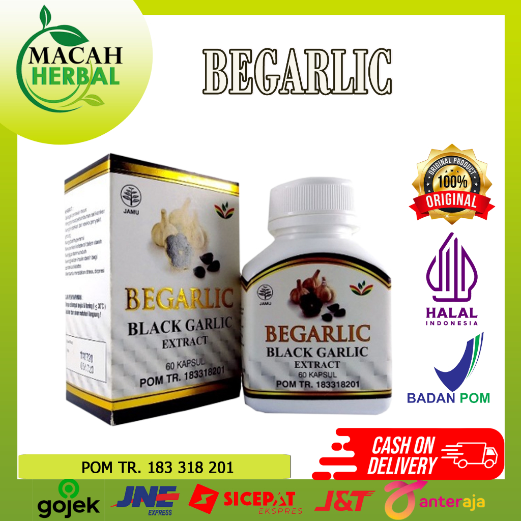 

MACAH HERBAL - BEGARLIC BLACK GARLIC EXTRACK BAWANG HITAM EXSTRA MULTI KHASIAT ORIGINAL