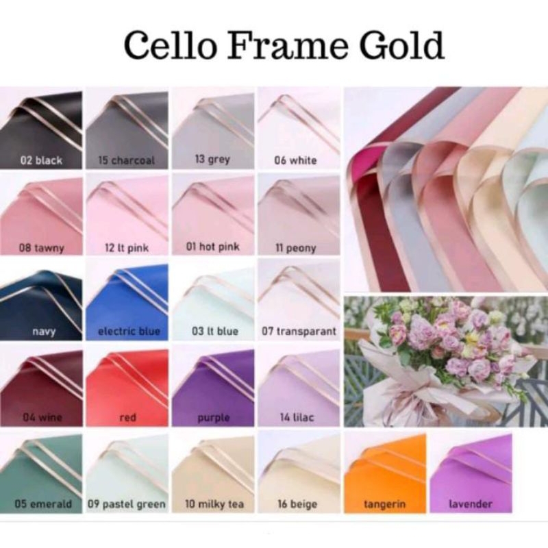 

KERTAS BUKET CELLO FRAME GOLD