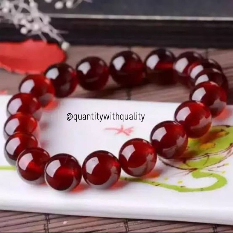 GELANG GIOK BATU MERAH KEBERUNTUNGAN(BISA COD✅)