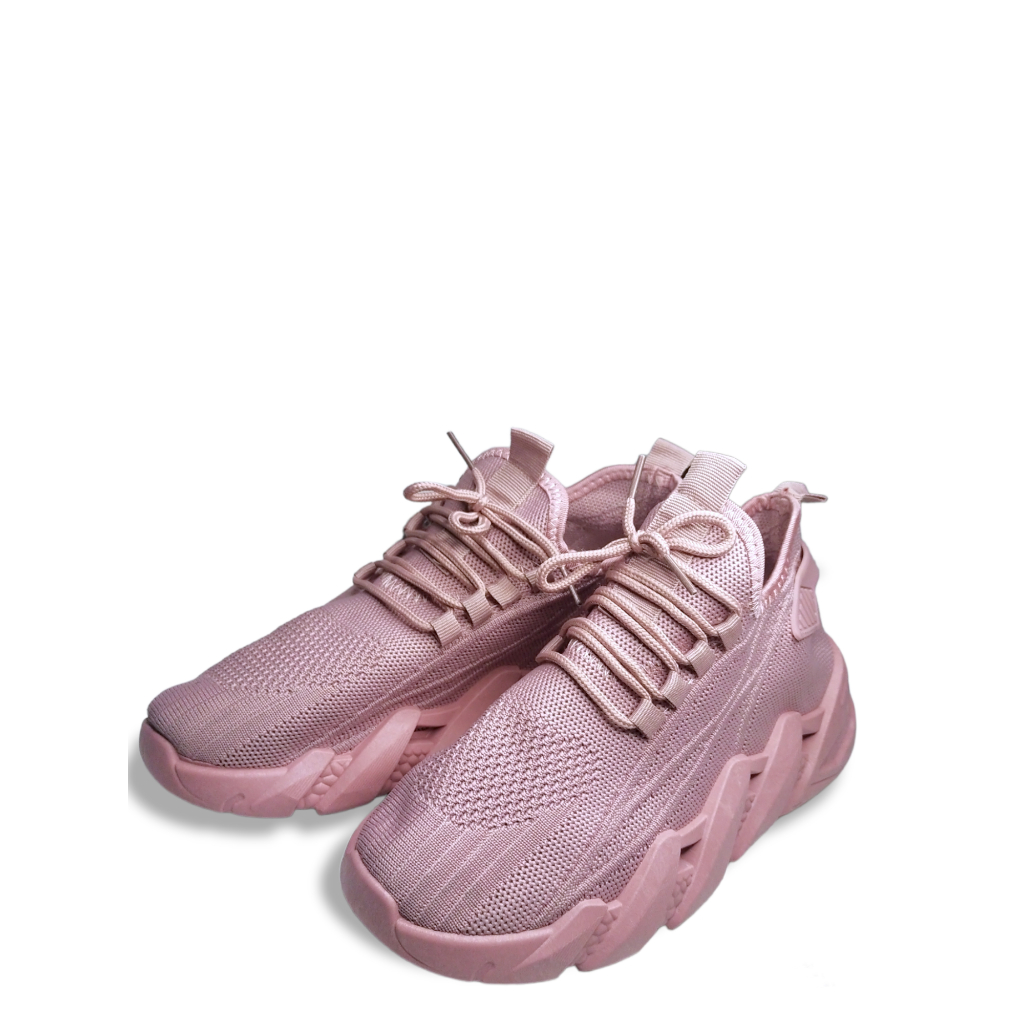 WM-1B001 SEPATU SNEAKERS FASHION SPORT CASUAL OLAHRAGA TERBARU STYLE FIT SOLE KOMBINASI WANITA PRIA BAHAN RAJUT SLIP ON BEST QUALITY REAL PICT