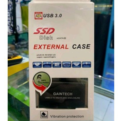 casing ssd gain tech msata case enclosure