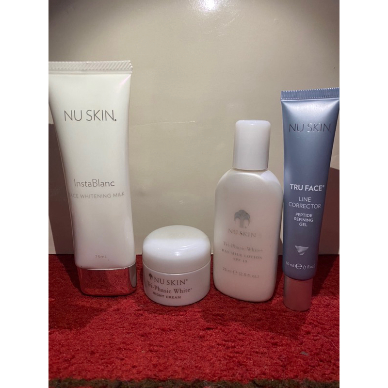 Preloved Skincare Nu Skin Triphasic White Tru Face