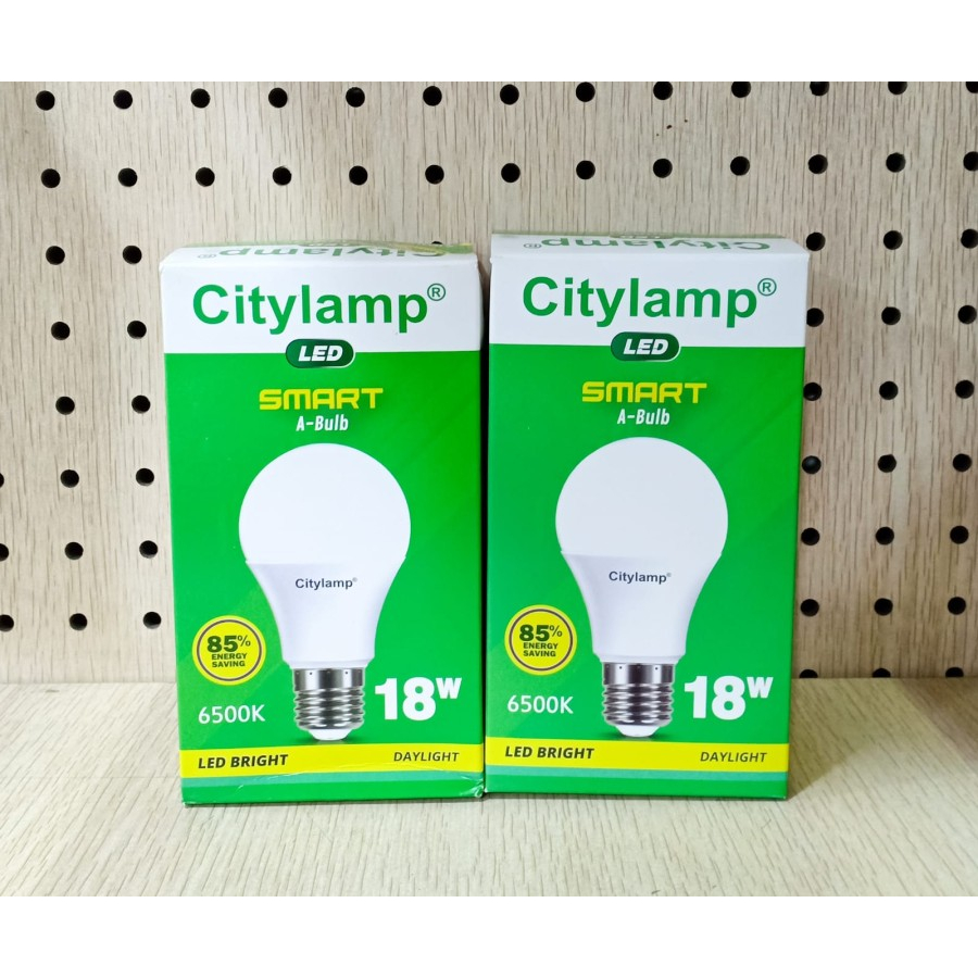 Lampu LED 18W CityLamp Smart Bulb 18 Watt Cahaya Putih