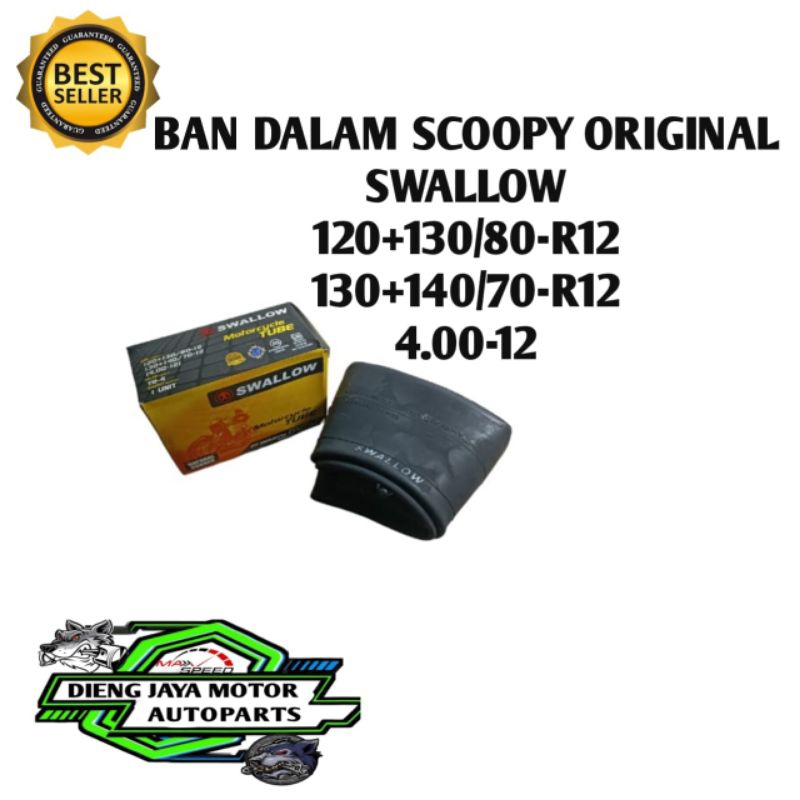 BAN DALAM 120+130/80-12 130+140/80-12 400-12