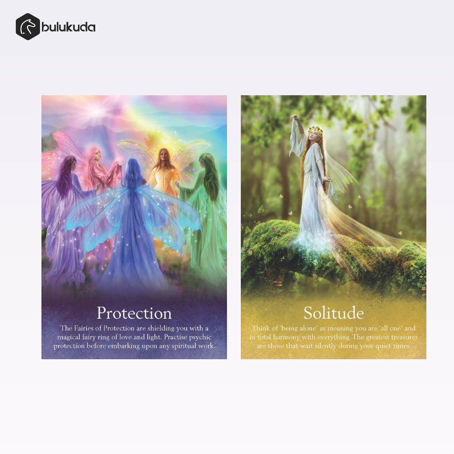 Oracle of the Fairies 44 Cards Deck PDF Guide Instruction Tarot