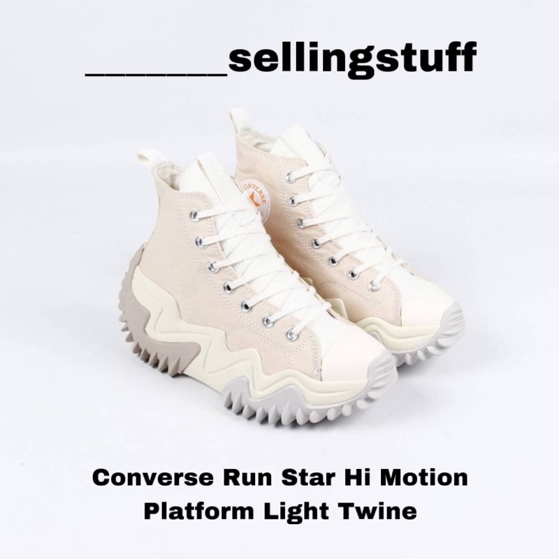 Converse Run Star Hi Motion Platform Light Twine
