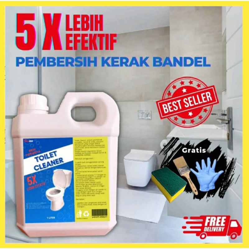 	 toilet cleaner viral terlaris / pembersih kamar mandi / bowl cleaner / porcelen / porselen	