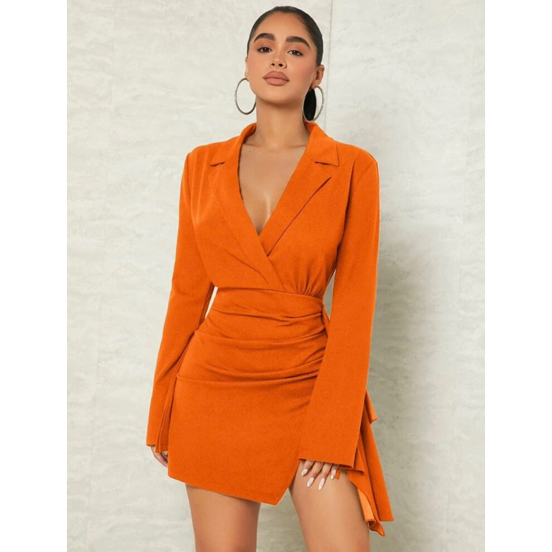 mini dress wanita / long sleeve / sexy dress