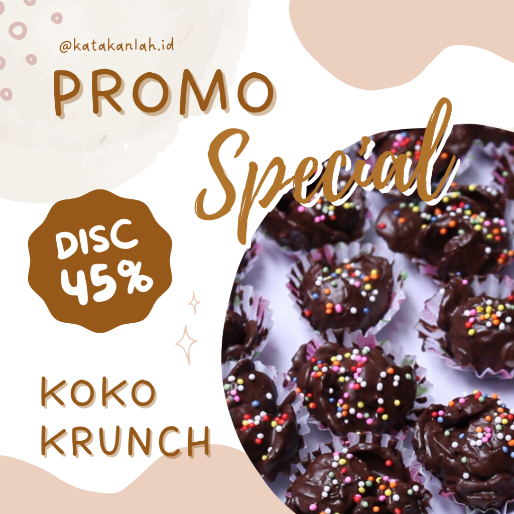 

KUE KERING KOKO KRUNCH [100GR] SPESIAL HOMEMADE (BEST SELLER)