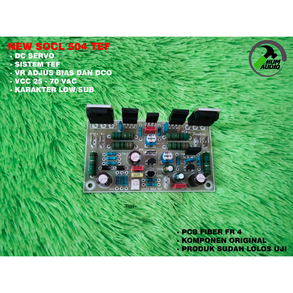 NEW SOCL 504 TEF PCB FIBER