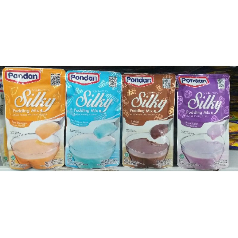 

KZ - pondan silky pudding mix 100g dengan 4 variant rasa